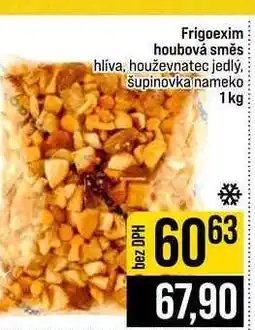 Jip Frigoexim houbová směs hlíva, houževnatec jedlý, šupinovka nameko nabídka
