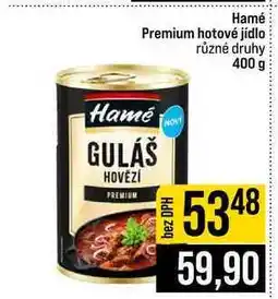 Jip Hamé Premium hotové jídlo různé druhy nabídka