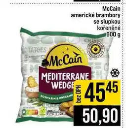Jip McCain americké brambory se slupkou kořeněné nabídka