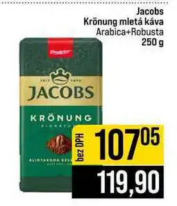 Jip Jacobs Krönung mletá káva Arabica+Robusta 250 g nabídka