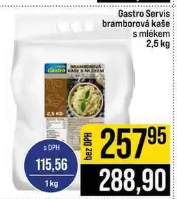 Jip Gastro Servis bramborová kaše s mlékem nabídka