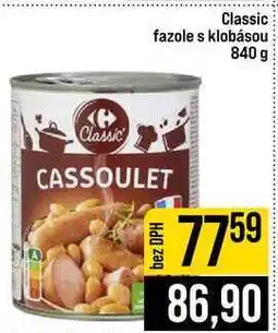 Jip Classic fazole s klobásou nabídka