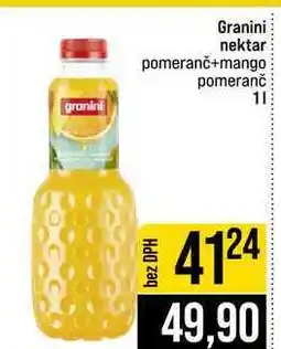 Jip Granini nektar pomeranč+mango pomeranč 1l nabídka