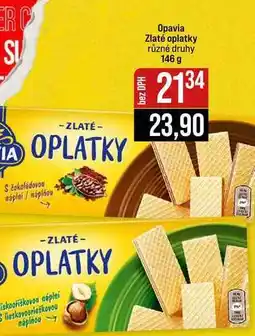 Jip Opavia Zlaté oplatky různé druhy nabídka