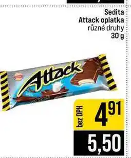 Jip Sedita Attack oplatka různé druhy nabídka
