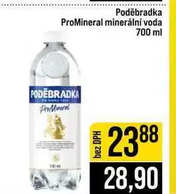 Jip Poděbradka ProMineral minerální voda nabídka