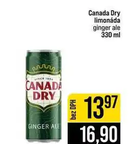 Jip Canada Dry limonáda ginger ale nabídka