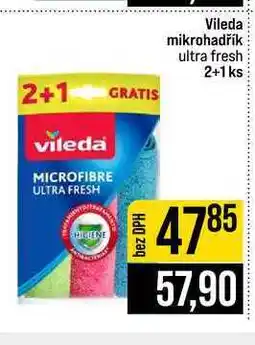 Jip Vileda mikrohadřík ultra fresh 2+1 ks nabídka