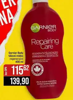 Jip Garnier Body tělové mléko regenerační nabídka