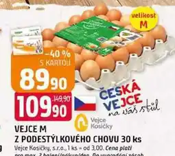 Trefa VEJCE M Z PODESTÝLKOVÉHO CHOVU 30 ks nabídka