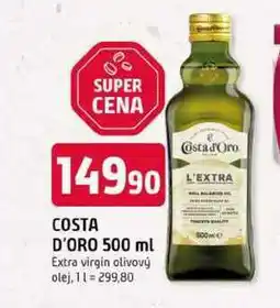Trefa COSTA D'ORO 500 ml Extra virgin olivový olej nabídka
