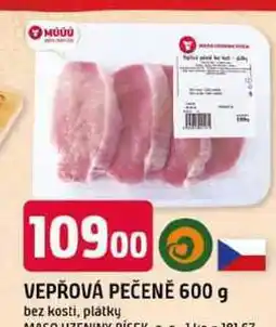 Trefa VEPŘOVÁ PEČENĚ 600 g bez kosti, plátky nabídka
