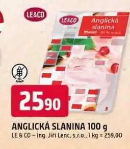 Trefa LE&CO ANGLICKÁ SLANINA nabídka