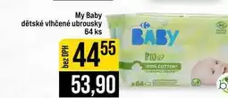 Jip My Baby dětské vlhčené ubrousky 64 ks nabídka