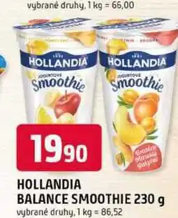 Trefa HOLLANDIA BALANCE SMOOTHIE nabídka