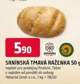 Trefa SRNÍNSKÁ TMAVÁ RAŽENKA nabídka