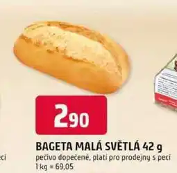 Trefa BAGETA MALÁ SVĚTLÁ nabídka