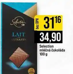 Jip Selection mléčná čokoláda nabídka