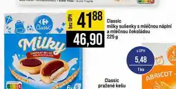 Jip Classic milky sušenky s mléčnou náplní a mléčnou čokoládou nabídka