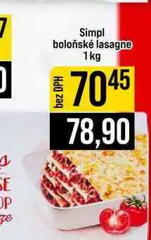 Jip Simpl boloňské lasagne nabídka