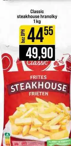Jip Classic steakhouse hranolky nabídka