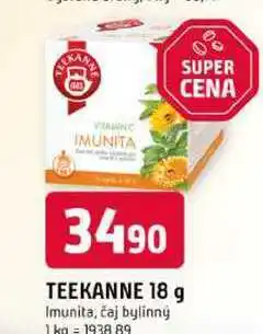 Trefa TEEKANNE 18 g Imunita, čaj bylinný nabídka