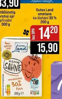 Jip Gutes Land smetana ke šlehání 30 % nabídka