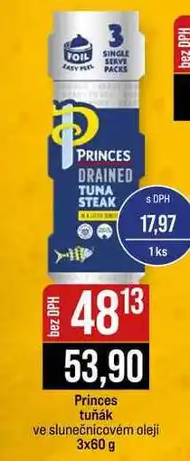 Jip Princes tuňák ve slunečnicovém oleji nabídka
