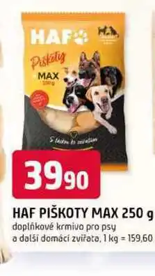 Trefa HAF PIŠKOTY MAX nabídka