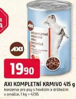 Trefa AXI KOMPLETNÍ KRMIVO 415 g konzerva pro psy nabídka