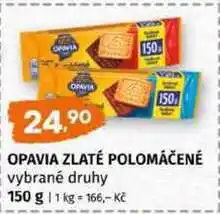 Trefa Opavia Zlaté Polomáčené sušenky 150g, vybrané druhy nabídka