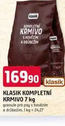 Trefa KLASIK KOMPLETNÍ KRMIVO 7 kg granule pro psy nabídka