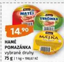 Trefa HAMÉ POMAZÁNKA nabídka
