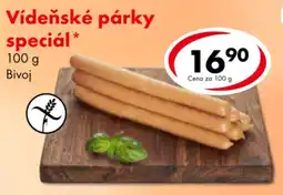 CBA Vídeňské párky speciál nabídka