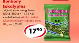 CBA Eukalyptus Bonbony nabídka