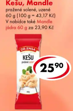 CBA Dr. Ensa Kešu pražené solené nabídka