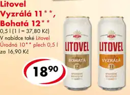 CBA Litovel Vyzrálá 11, Bohatá 12 nabídka