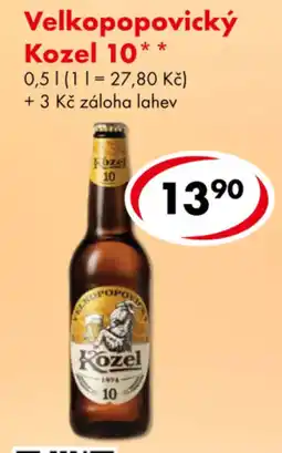 CBA Kozel 10 nabídka