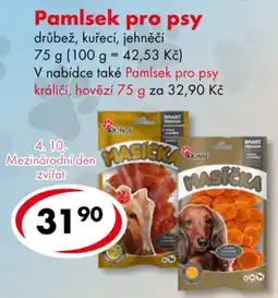 CBA Akinu pamlsek pro psy nabídka