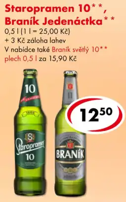 CBA Staropramen 10 Braník Jedenáctka nabídka