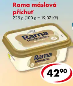 CBA Rama máslová příchut' nabídka