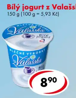 CBA Valasska bílý jogurt nabídka