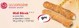 CBA La Lorraine Midi Börek nabídka