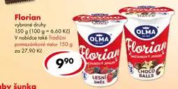 CBA Florian metanový jogurt nabídka