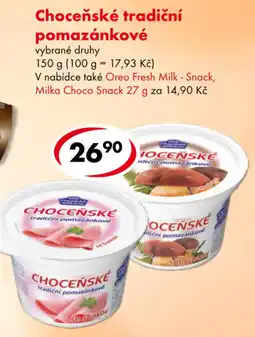 CBA Chocenšké tradiční pomazánkové nabídka