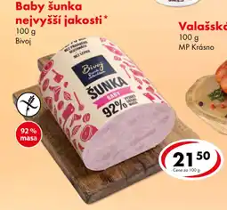 CBA Bivoj šunka baby nabídka