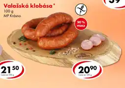 CBA MP Krásno valašská klobása nabídka