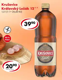 CBA Krušovice Královský Ležák 12 nabídka