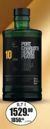 Adam Port Charlotte Heavily Peated Islay Single Malt nabídka