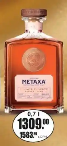 Adam Metaxa Private Reserve nabídka
